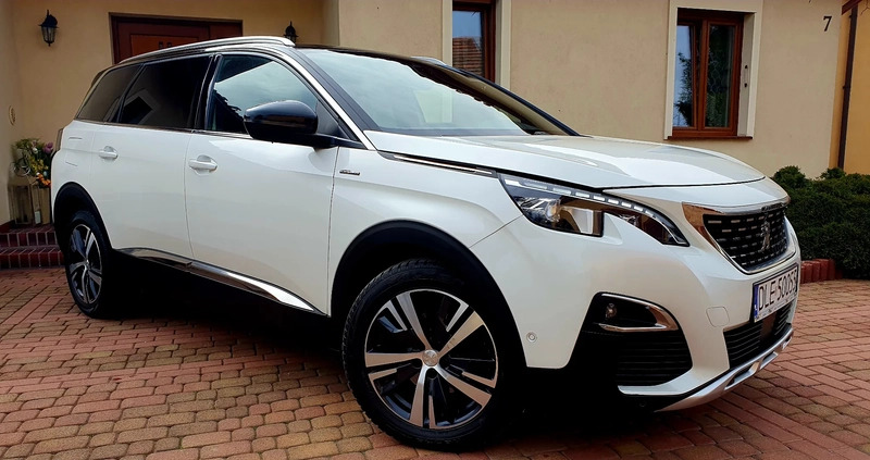 Peugeot 5008 cena 88500 przebieg: 190500, rok produkcji 2019 z Legnica małe 704